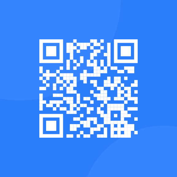 A qr code to be scanned